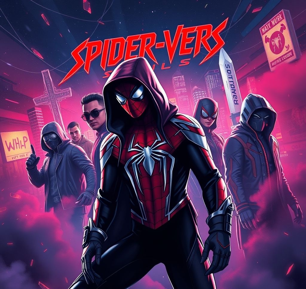 Spider-Man: Into the Spider-Verse Soundtrack Album Cover